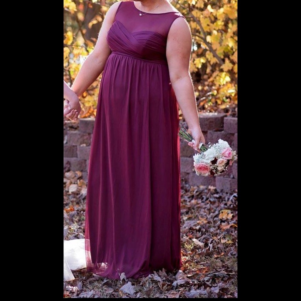 David’s Bridal Bridesmaid Dress